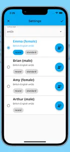 Natural Voice TTS - read aloud screenshot 9