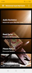 Muhammad Ayyub  Mp3 Quran screenshot 1