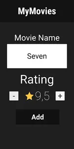 MyMovies screenshot 1