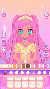 Moon Story dress up girl game screenshot 11