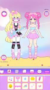 Moon Story dress up girl game screenshot 13