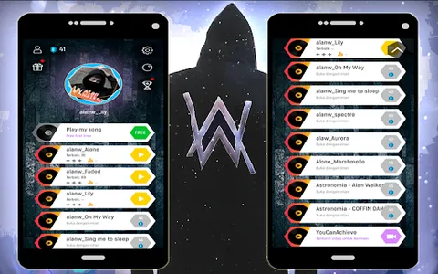 Alan Walker Dancing Tiles Hop  screenshot 11