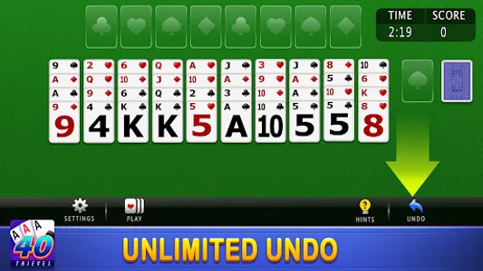 Forty Thieves Solitaire screenshot 15