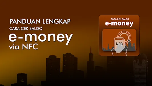 Cara Cek Saldo e-Money via NFC screenshot 0