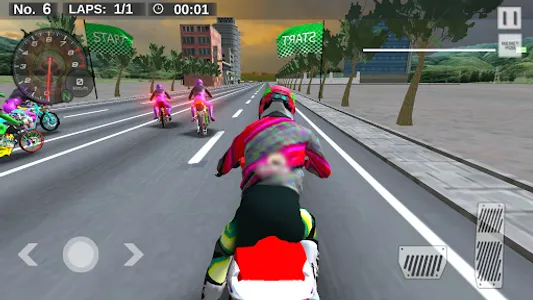 Real Drag Bike Racing screenshot 0