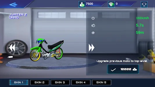 Real Drag Bike Racing screenshot 1