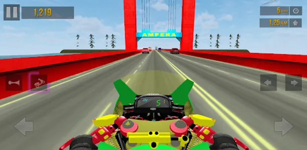 Real Drag racing Traffic rider screenshot 1
