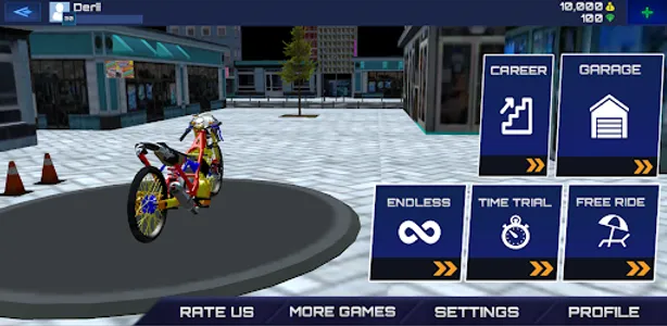 Real Drag racing Traffic rider screenshot 2