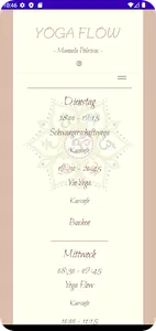 MariposaYoga_test screenshot 1