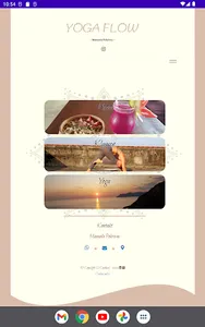 MariposaYoga_test screenshot 2