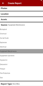 Incident and Hazard ID screenshot 1