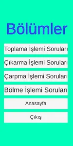 Dört İşlem Matematik screenshot 1