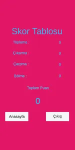 Dört İşlem Matematik screenshot 7