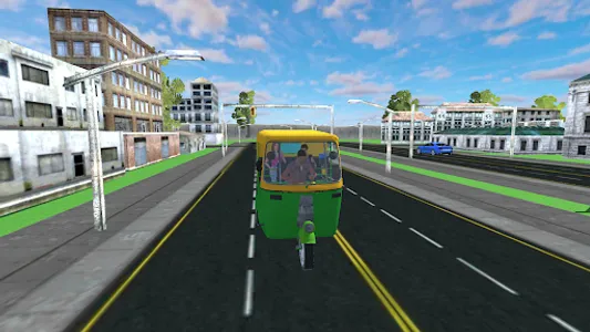 Tuk Tuk Auto Rickshaw Drive 3D screenshot 8