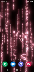 3D Matrix Rain Live Wallpaper screenshot 3