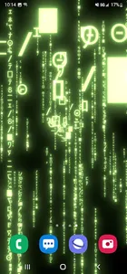 3D Matrix Rain Live Wallpaper screenshot 5