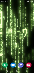 3D Matrix Rain Live Wallpaper screenshot 6