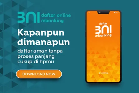 Cara Daftar m banking BNi screenshot 0