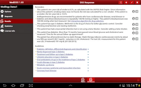 MediDSS screenshot 3
