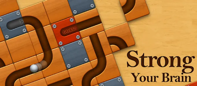 Slide puzzle - Roll the Ball screenshot 1