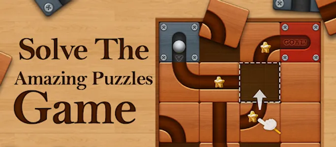 Slide puzzle - Roll the Ball screenshot 2