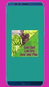 Gout Diet Plan - Low Uric Acid screenshot 0