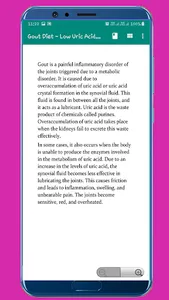 Gout Diet Plan - Low Uric Acid screenshot 3