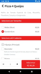 Cordeiro Pizzas Delivery screenshot 1