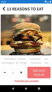 Foodflix Hamburgueria screenshot 1