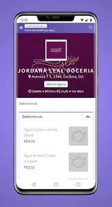 Jordana Leal Doceria screenshot 0