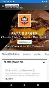 Rafa Burger Hortolândia screenshot 0