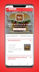 Tazz Burger & Açaí screenshot 0