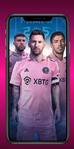 Messi Inter Miami HD Wallpaper screenshot 1