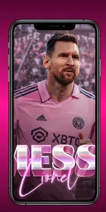 Messi Inter Miami HD Wallpaper screenshot 4