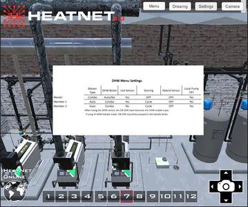 Mestek HeatNet screenshot 2