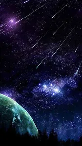 Meteor Live Wallpaper screenshot 1