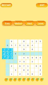 Playable Sudoku screenshot 1