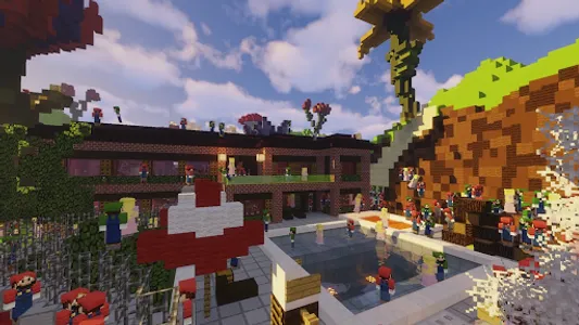 Hide and Seek Map Minecraft PE screenshot 14