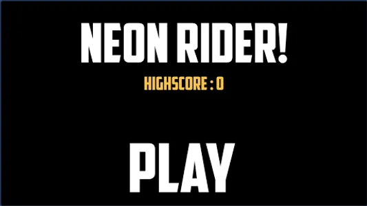 Rider on Neon screenshot 0