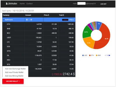 BitWallets - follow your crypt screenshot 9