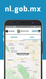 Gobierno de Nuevo León screenshot 2