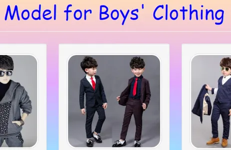 Model for Boys' Clothing screenshot 0