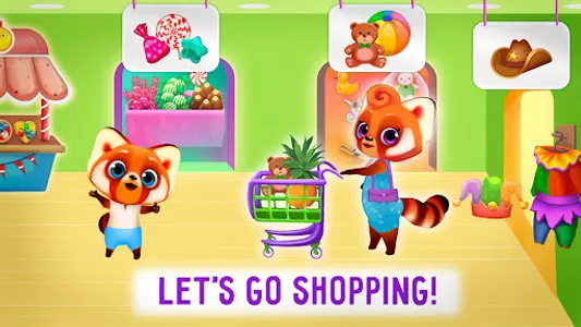 Rocky Red Panda's Supermarket screenshot 0