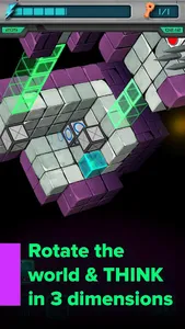 Cubanoid - 3D puzzle maze screenshot 1