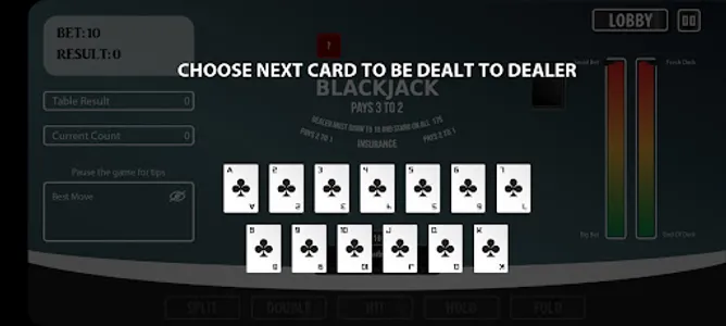 My BlackJack Trainer screenshot 2