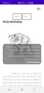 Capoeira Critica de um jogo screenshot 3