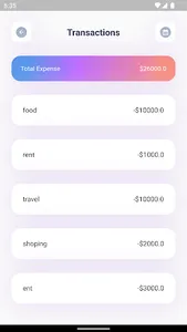 My Expense Manager screenshot 2