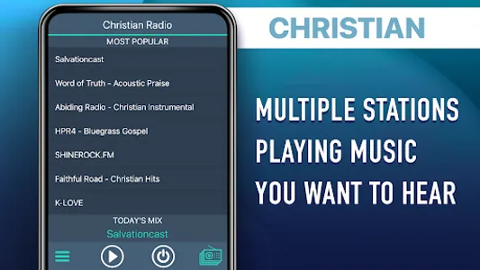 Christian Radio Favorites screenshot 3