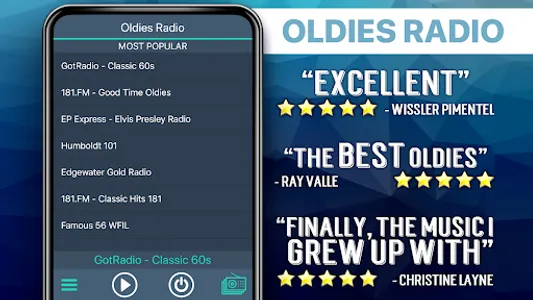 Oldies Radio Favorites screenshot 5