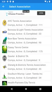 TennisScores screenshot 1